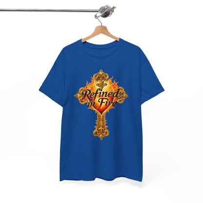 Refined in Fire — Men's Ornate Christian T-Shirt
