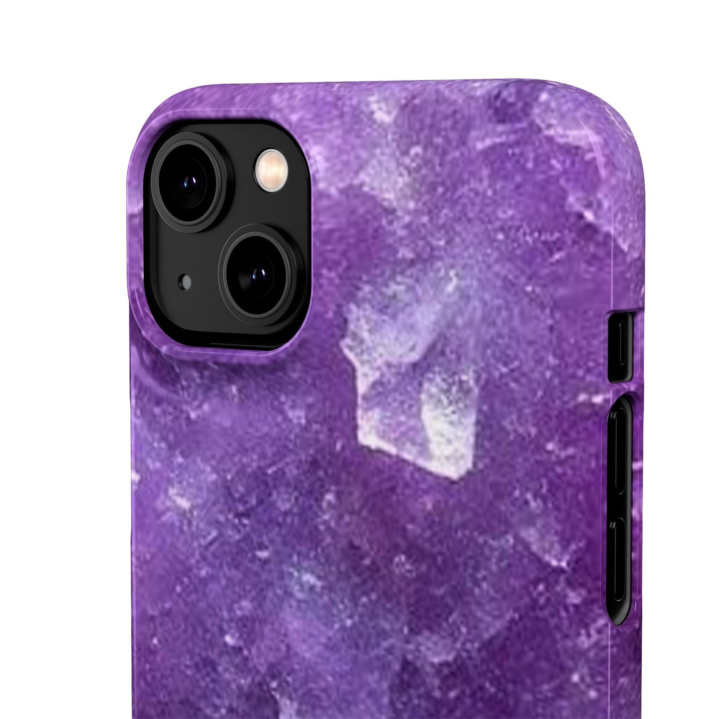 Amethyst Crystal Finish iPhone Snap Case