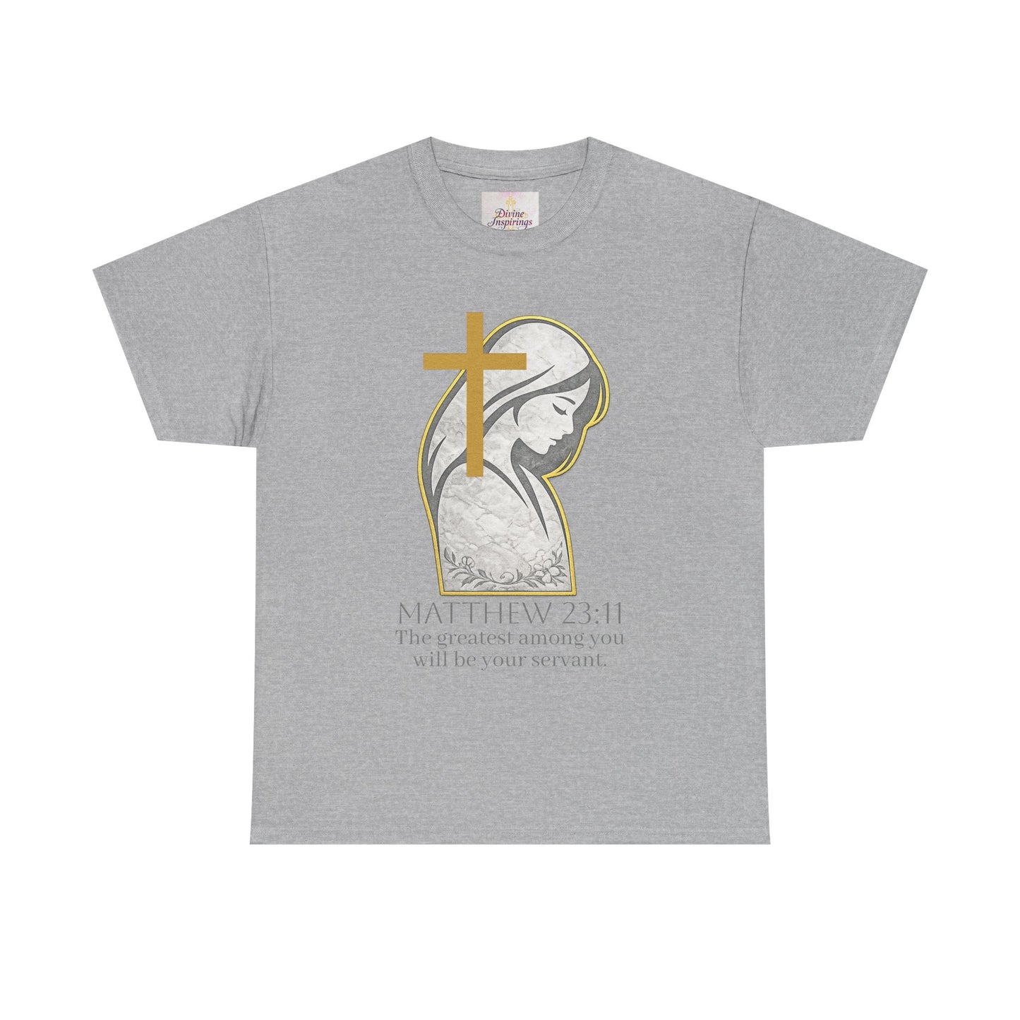 Humble Servant - Women's Christian Tee (Dark Lettering)