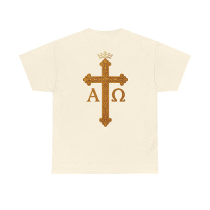 Christ Is King – Lion & Cross Women’s Christian Tee