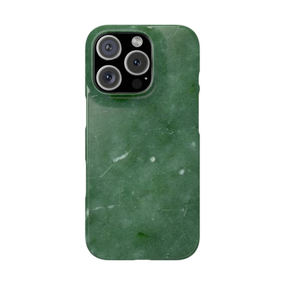 Jade Stone Finish iPhone Snap Case
