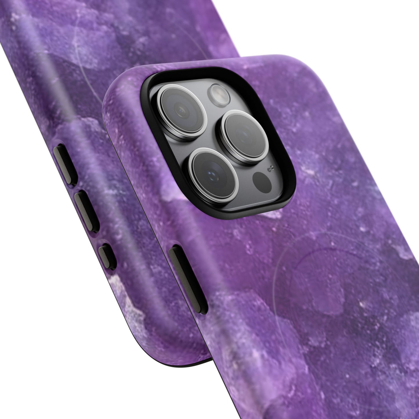 Spiritually Refined – Amethyst Crystal iPhone Magnetic Tough Case