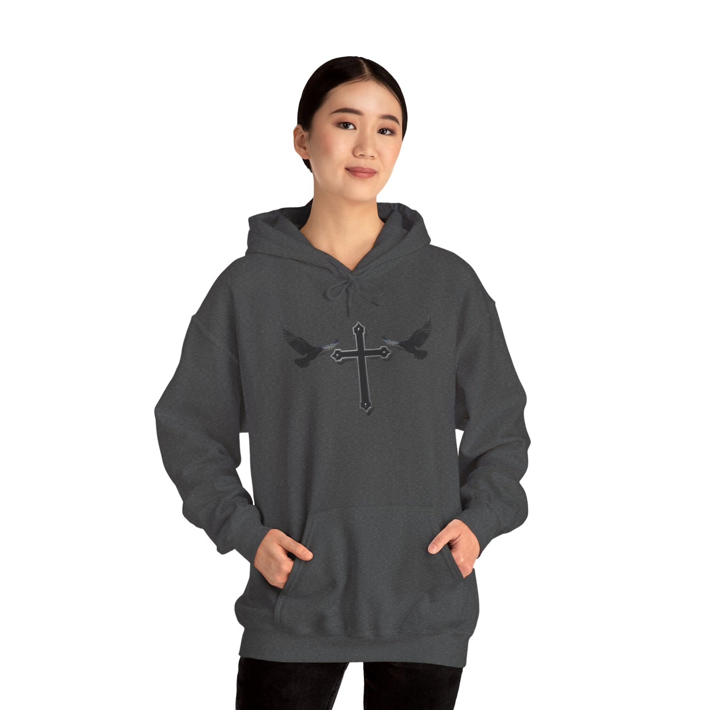 Guided by Grace – Cross & Crows Women’s Hoodie