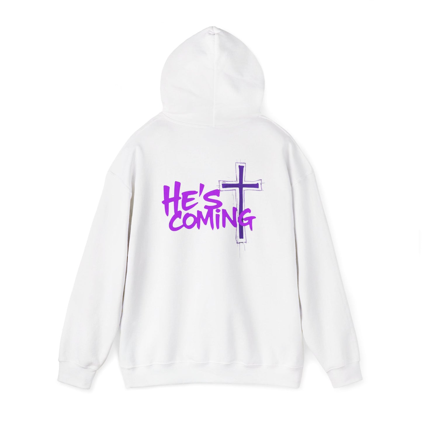 He’s Coming Men’s Christian Streetwear Hoodie
