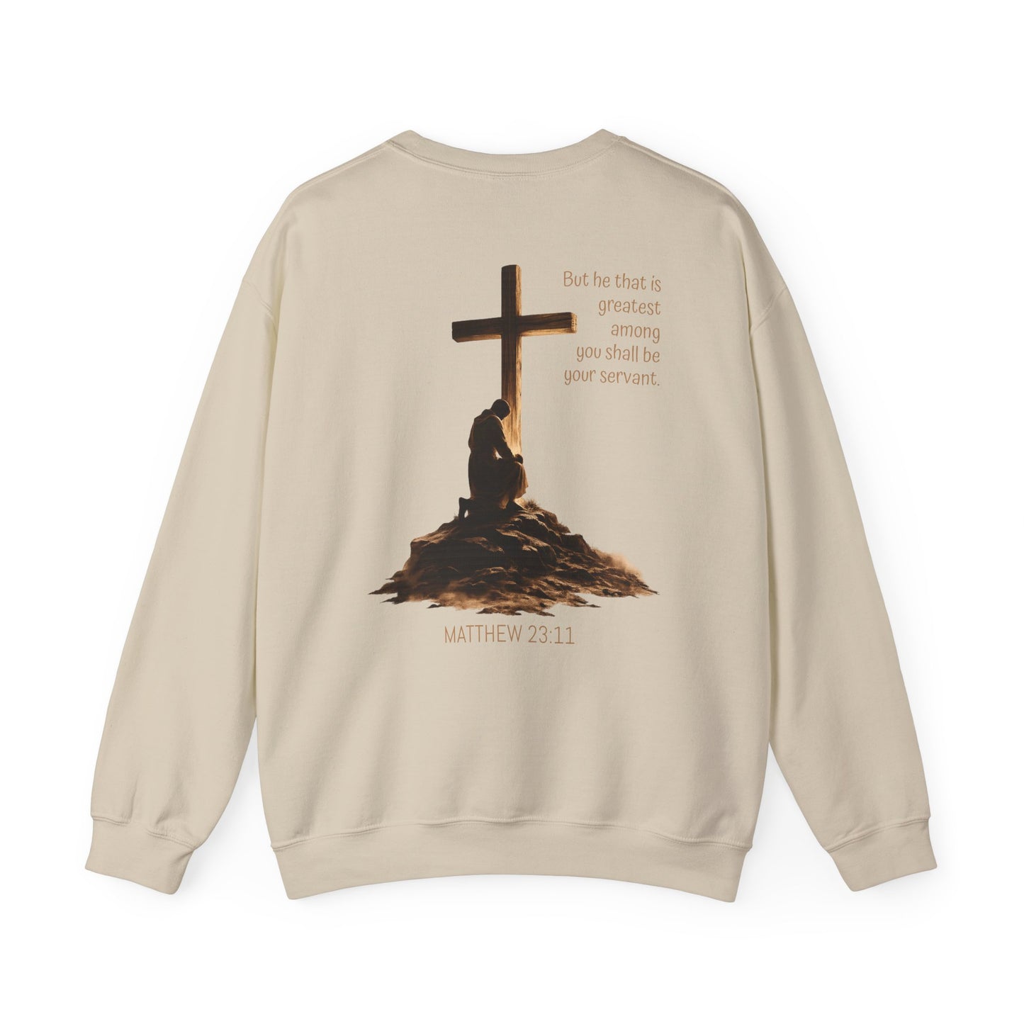 Humble Servant - Christian Men's Sweatshirt