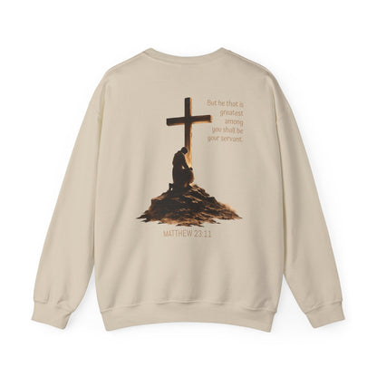 Humble Servant - Christian Men's Sweatshirt