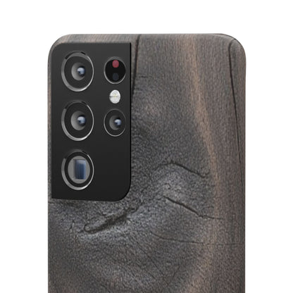 Dark Wood Grain Samsung Snap Case