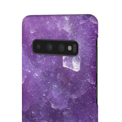 Amethyst Crystal Finish Samsung Snap Case