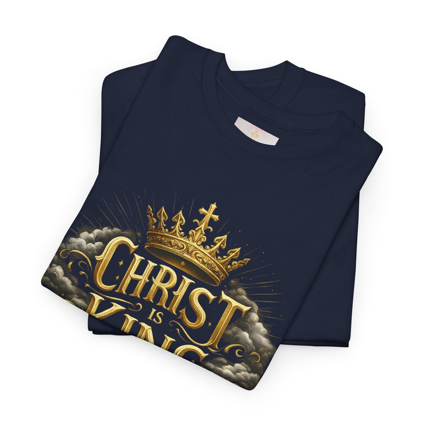 Christ is King Crowned - Women's Christian T-Shirt