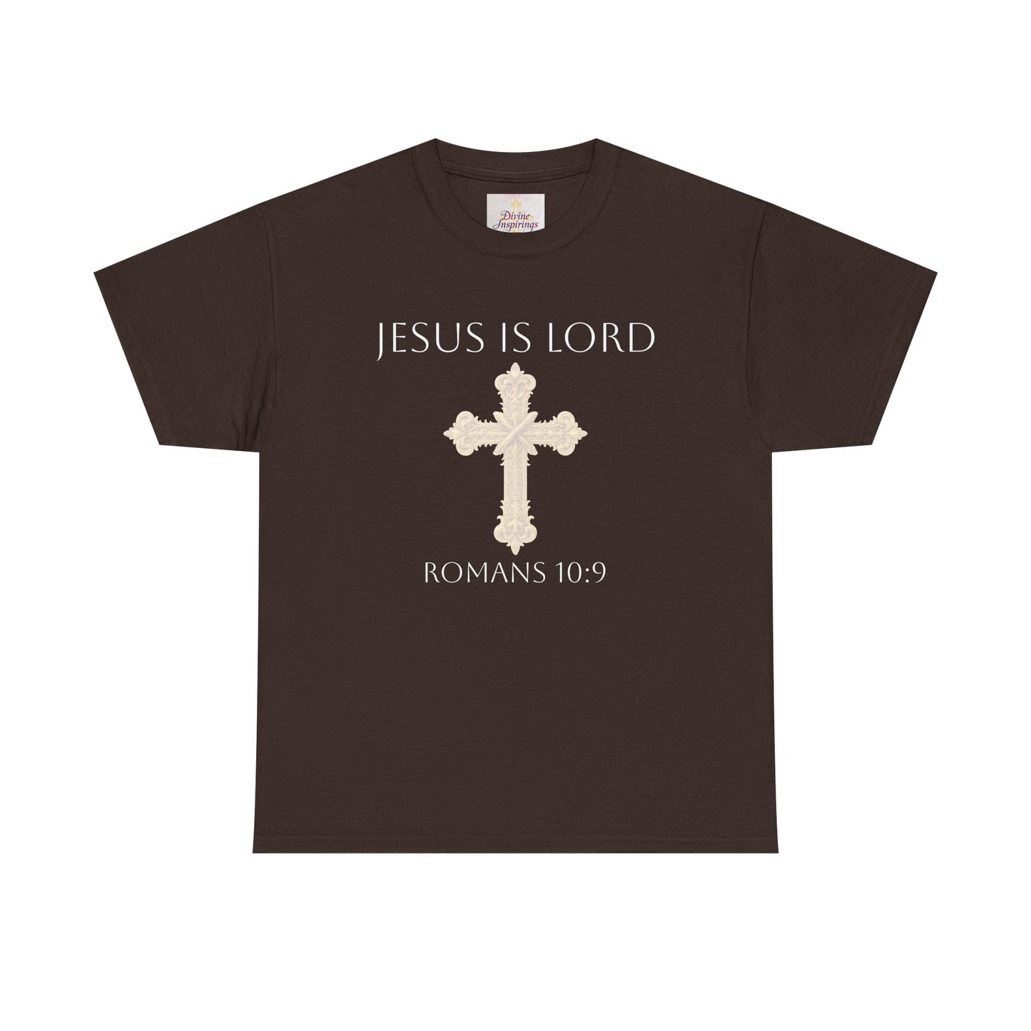 Jesus is Lord - Christian Women's Tee (White Lettering)