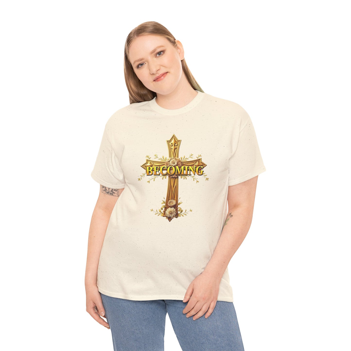 Becoming - Woman's Christian T-Shirt
