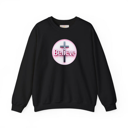 Believe | Women’s Christian Sweatshirt with John 11:40