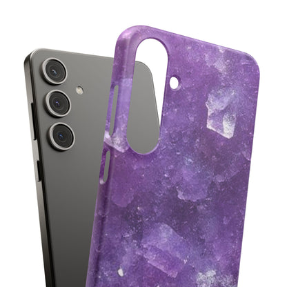 Amethyst Crystal Finish Samsung Snap Case