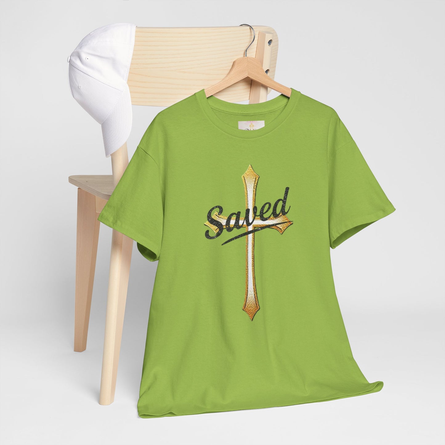 Saved Men's Tee – Christian Faith Apparel with Bold Design