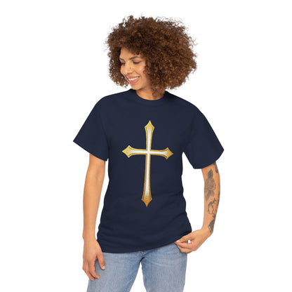 Gold Cross Tee – Women's Christian Apparel