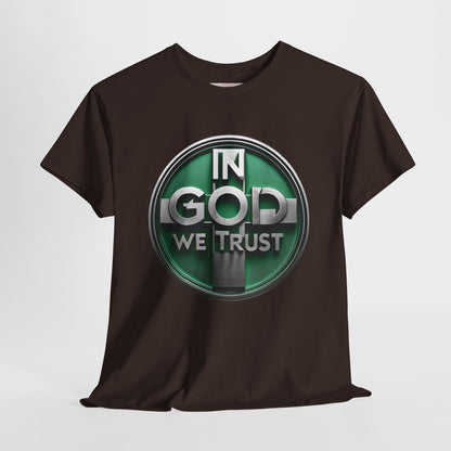 In God We Trust Men’s Christian Tee | Bold Faith Apparel
