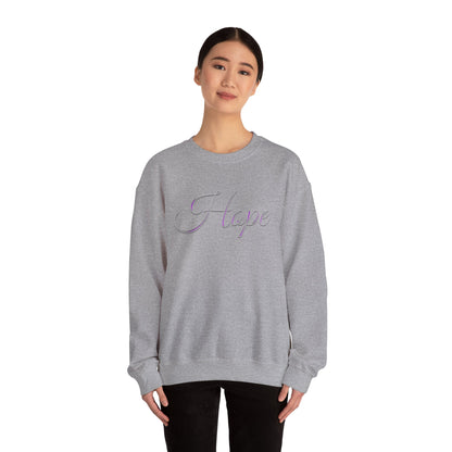 Women’s “Hope” Sweatshirt – Inspirational Scripture Hoodie | Romans 15:13