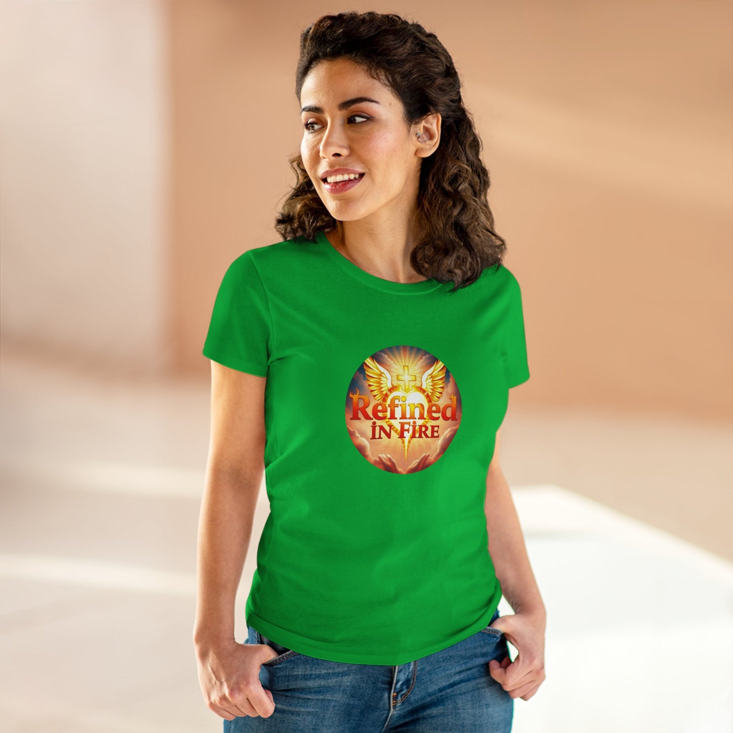 Refined in Fire – Women’s Tee of Inner Strength