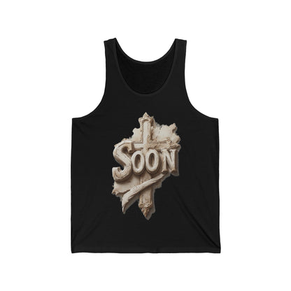 “Soon” Cross Women’s Tank Top – Faith in Motion