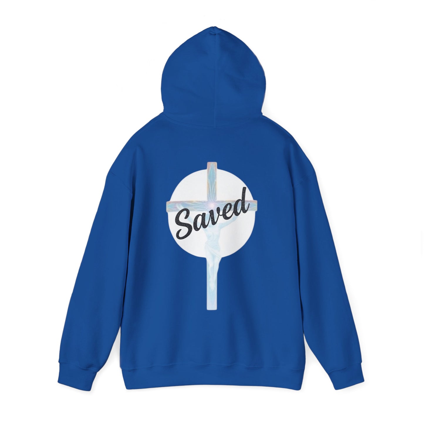 Redeemed & Saved – Women’s Christian Cross Hoodie