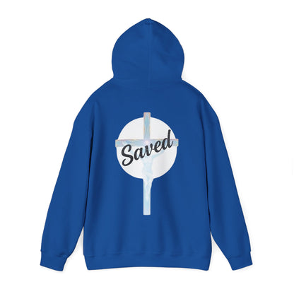 Redeemed & Saved – Women’s Christian Cross Hoodie
