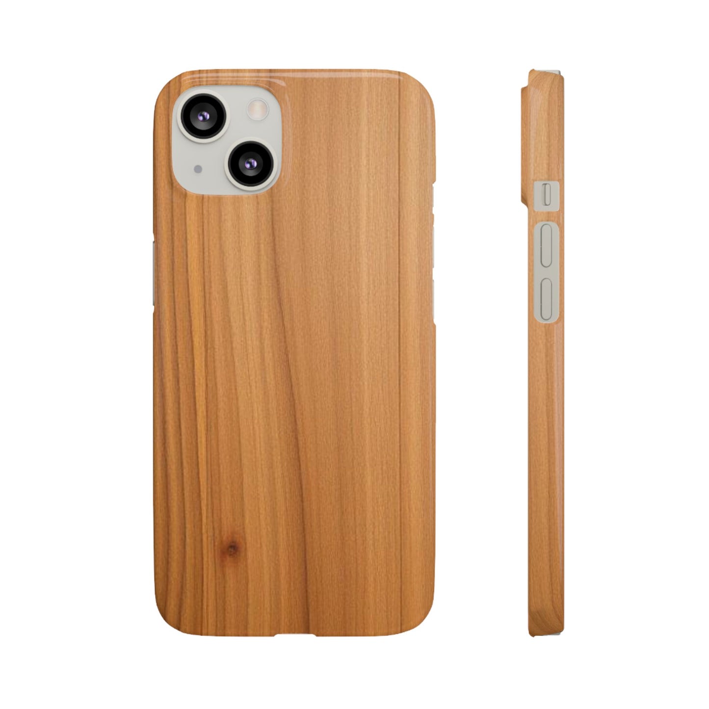 Natural Wood Grain iPhone Snap Case