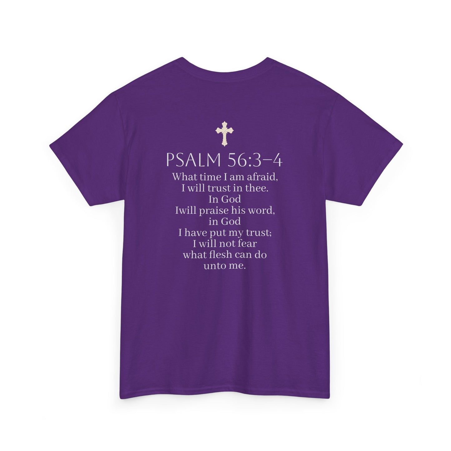 In God We Trust | Men’s Christian T-Shirt with Scripture Back Print