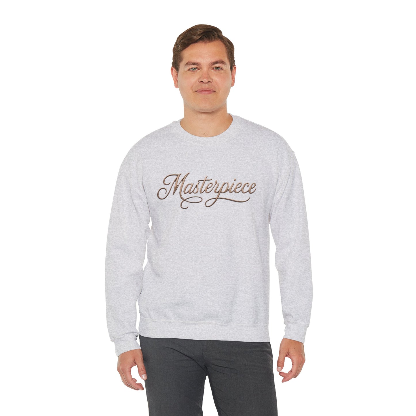 Masterpiece Signature Men’s Sweatshirt – Inspirational Christian Faith Apparel