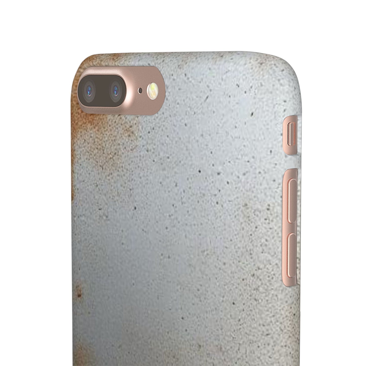 Old Steel Finish iPhone Snap Case