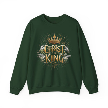 Christ is King - Men's Christian Sweatshirt