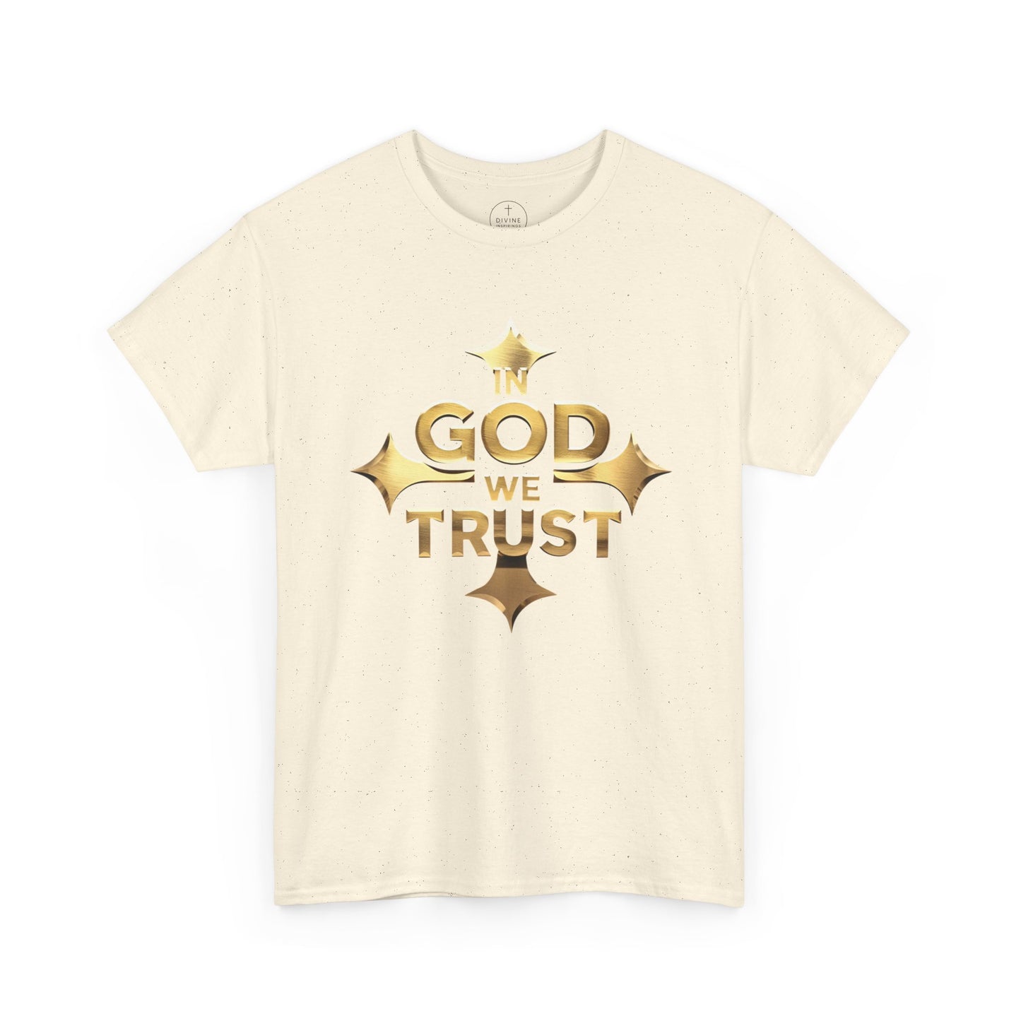 In God We Trust (Gold)- Men's Christian T-Shirt