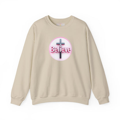 Believe | Women’s Christian Sweatshirt with John 11:40