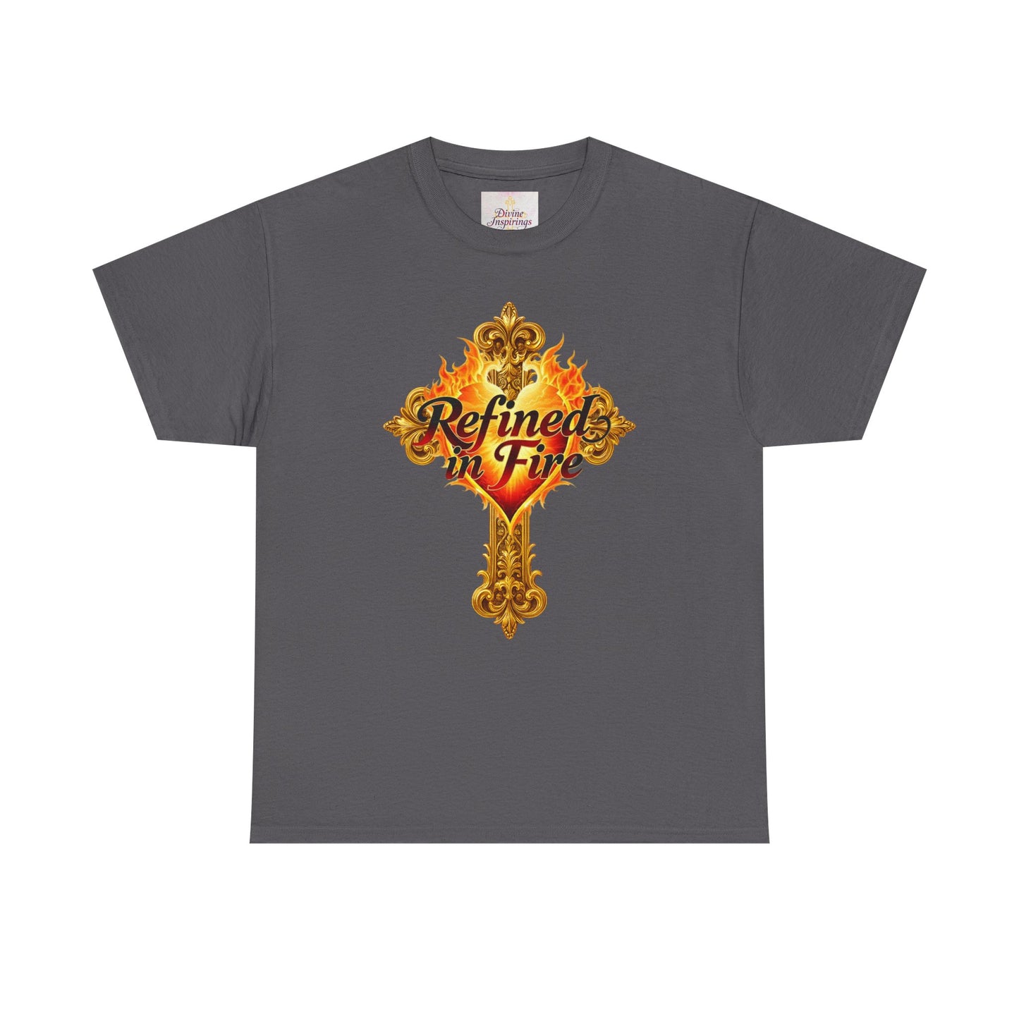 Refined in Fire — Women's Ornate Christian T-Shirt
