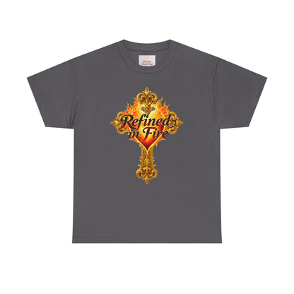 Refined in Fire — Women's Ornate Christian T-Shirt