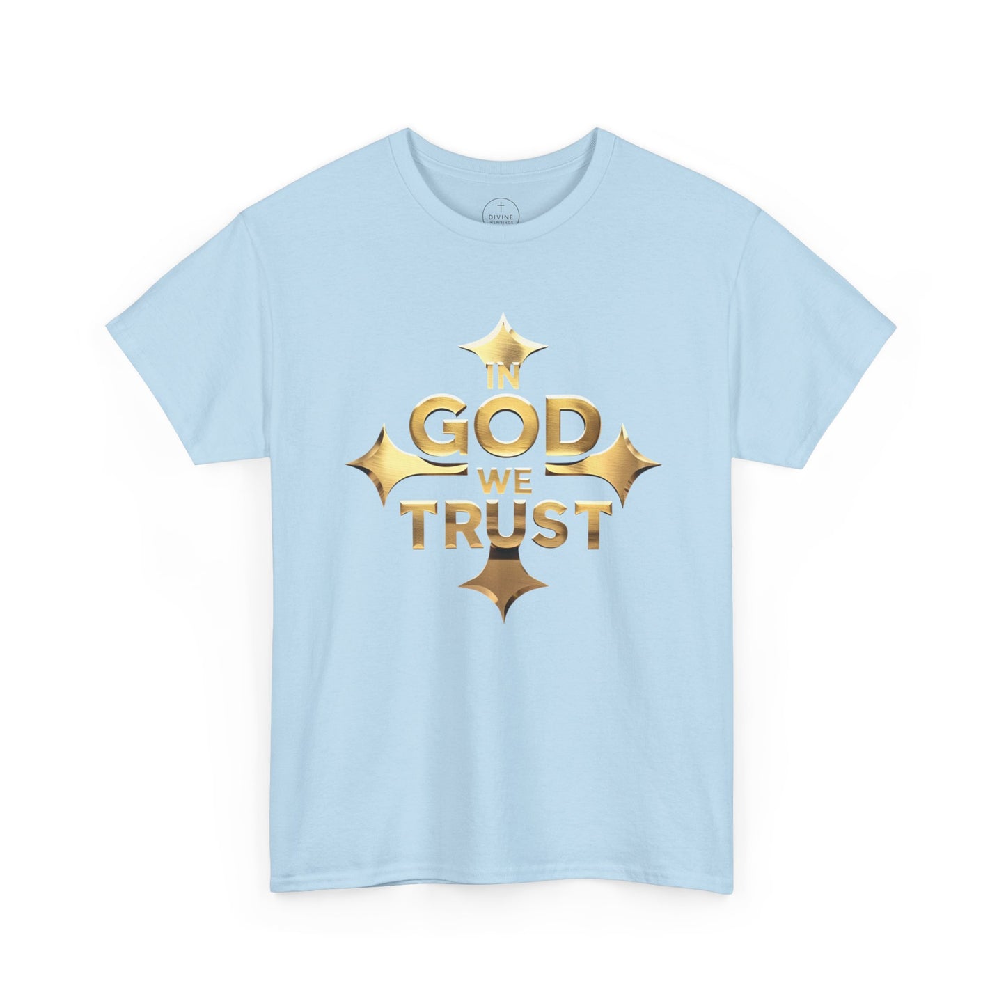 In God We Trust (Gold)- Men's Christian T-Shirt