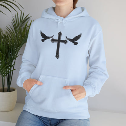 Guided by Grace – Cross & Crows Women’s Hoodie