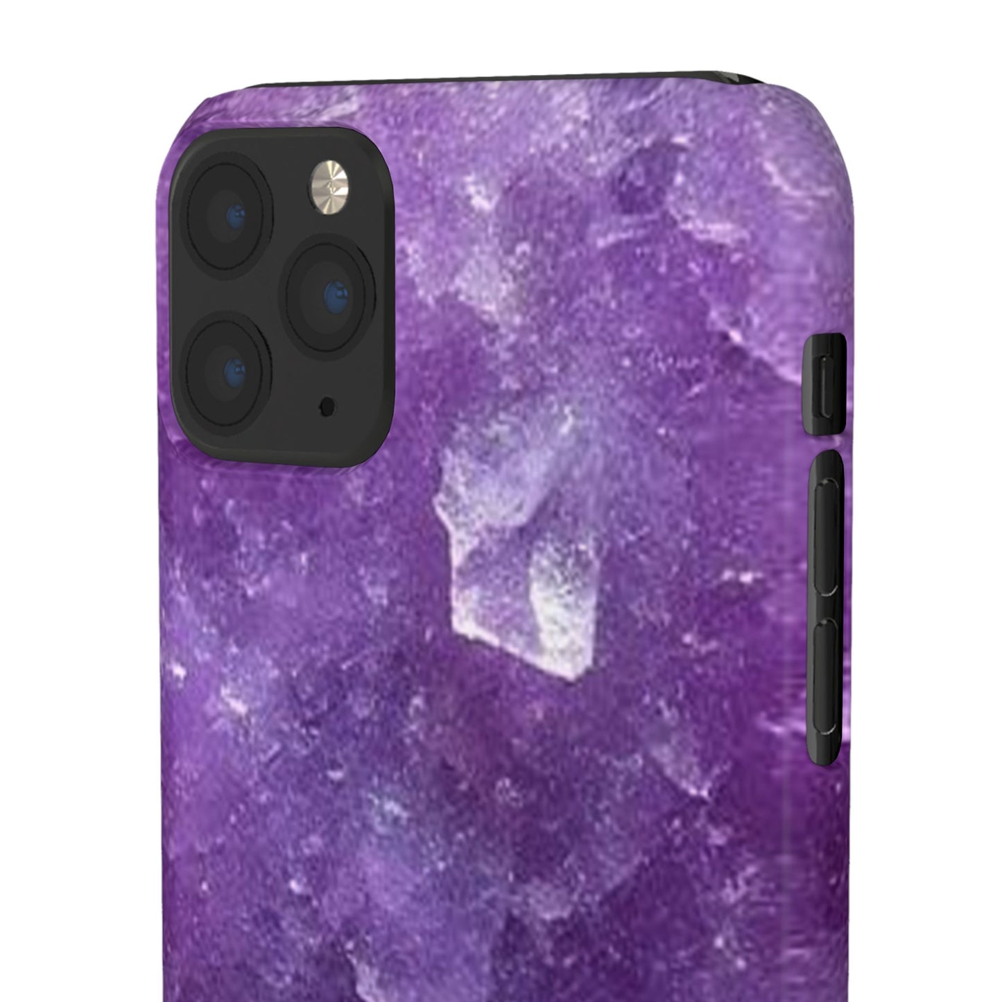 Amethyst Crystal Finish iPhone Snap Case