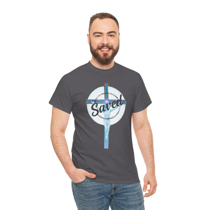 Saved by Grace – Men’s Christian T-Shirt
