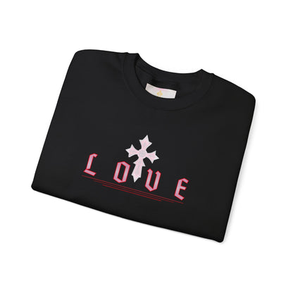 Fearless Love Men’s Sweater – Courage in Faith