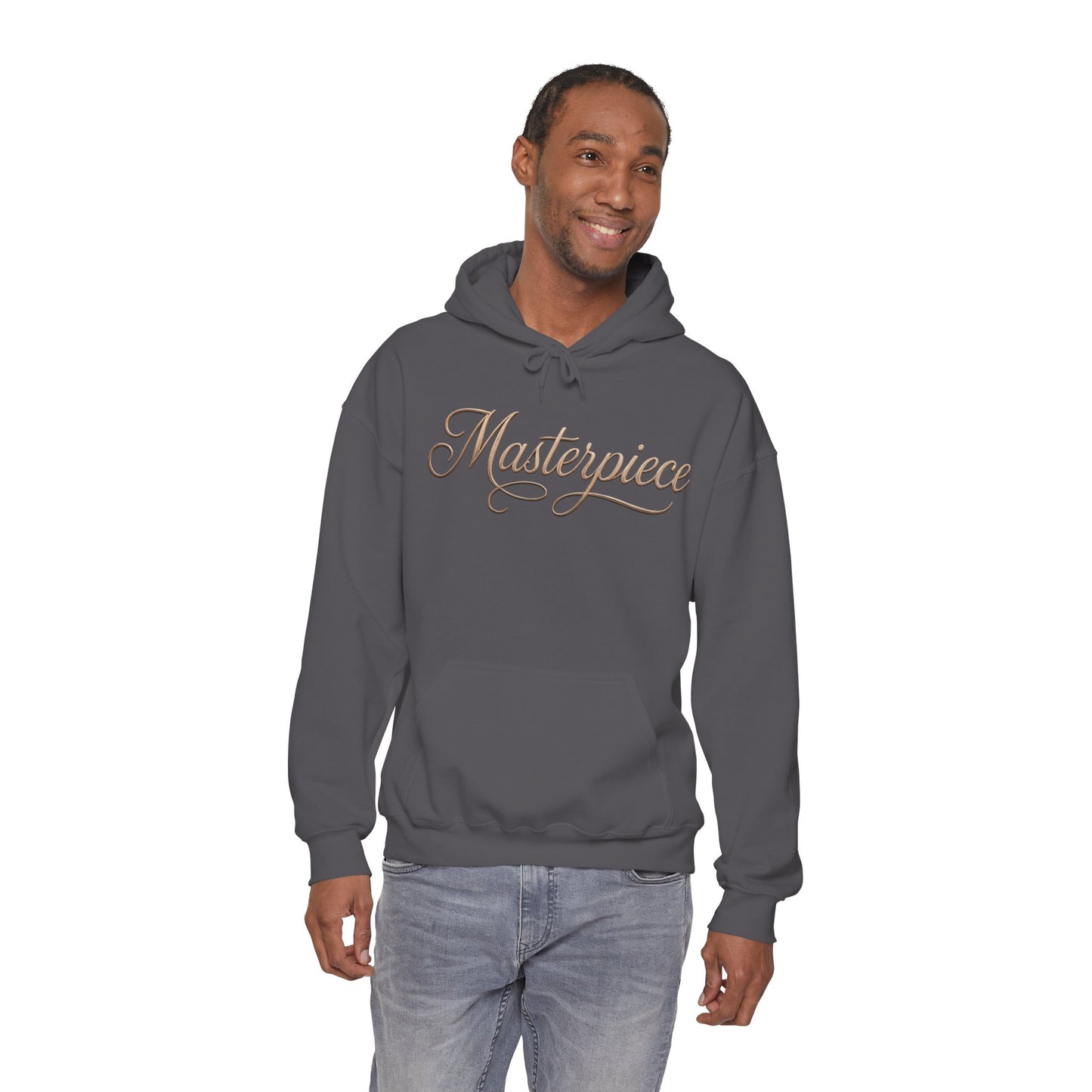 Masterpiece Signature Men’s Hoodie – Inspirational Christian Faith Apparel