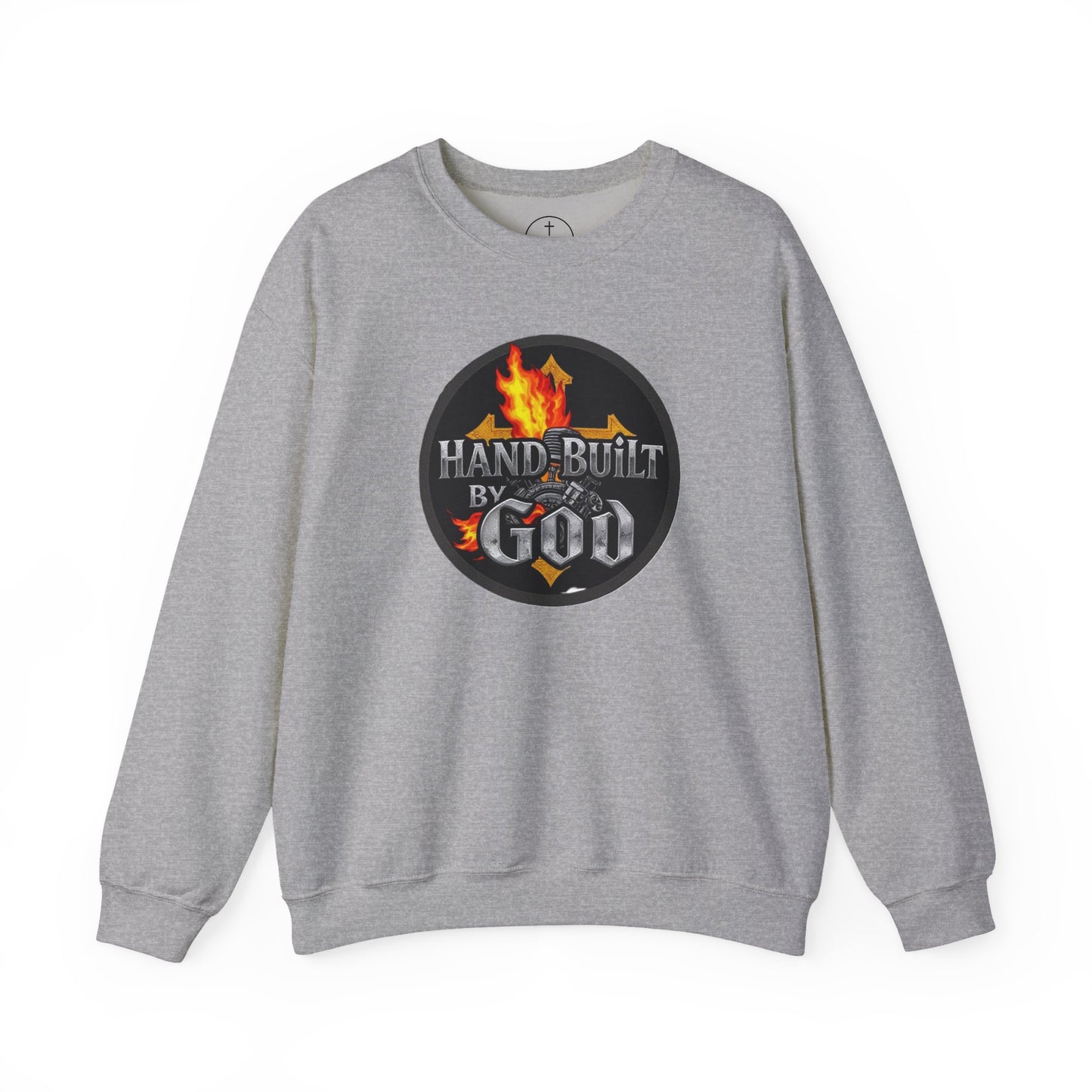Hand Built by God - Men's Christian Sweatshirt