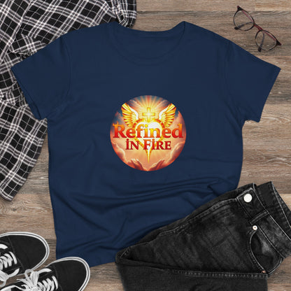 Refined in Fire – Women’s Tee of Inner Strength