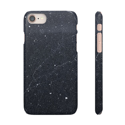 Dark Granite Finish iPhone Snap Case
