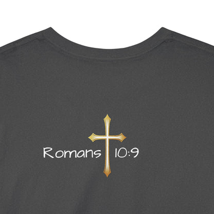 Simple Math of Salvation Men’s T-Shirt – Bold Faith (White Chalk)