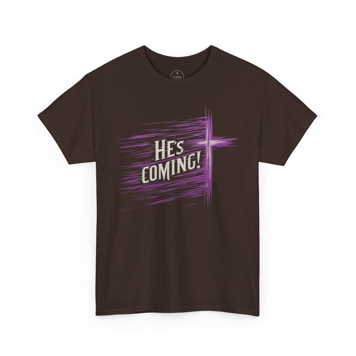 He’s Coming – Bold Christian Men’s Tee