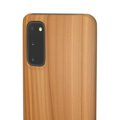 Natural Wood Grain Samsung Snap Case