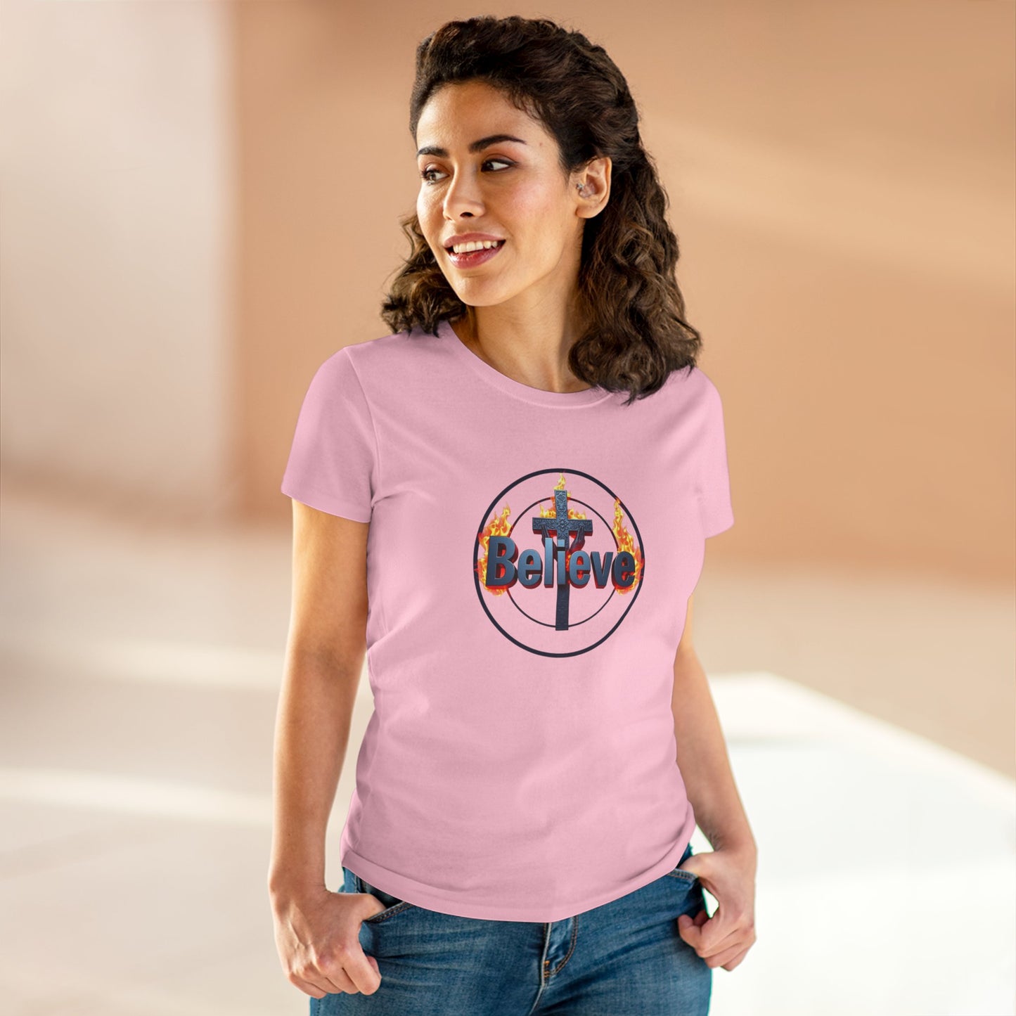 Believe  – Women’s Tee of Faith