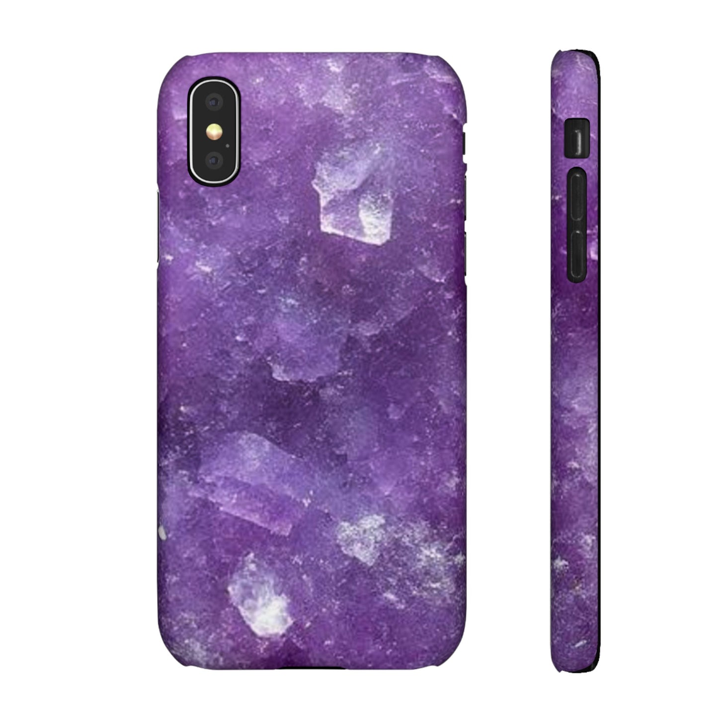 Amethyst Crystal Finish iPhone Snap Case