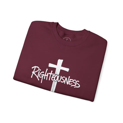 Righteousness - Men's Christian Sweatshirt (Dark Colors)