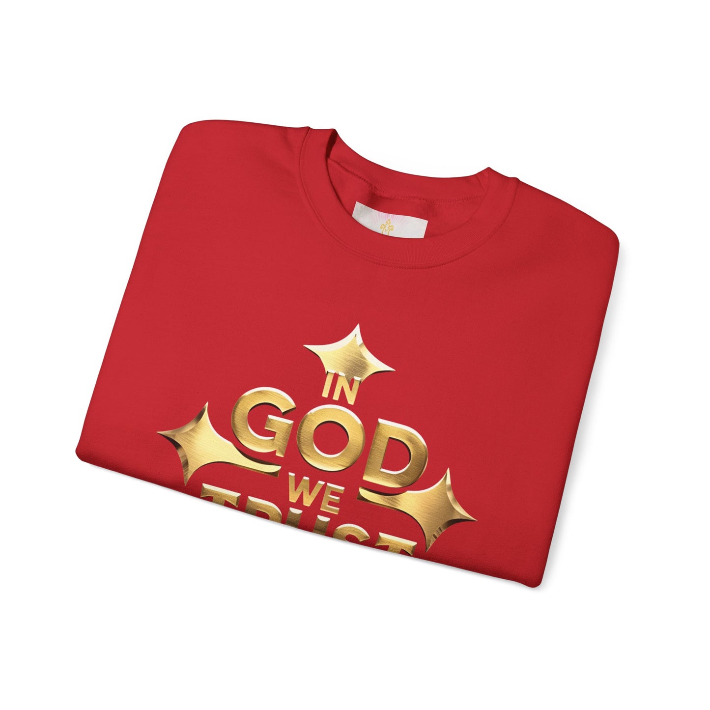 In God We Trust (Gold) - Women’s Christian Sweatshirt